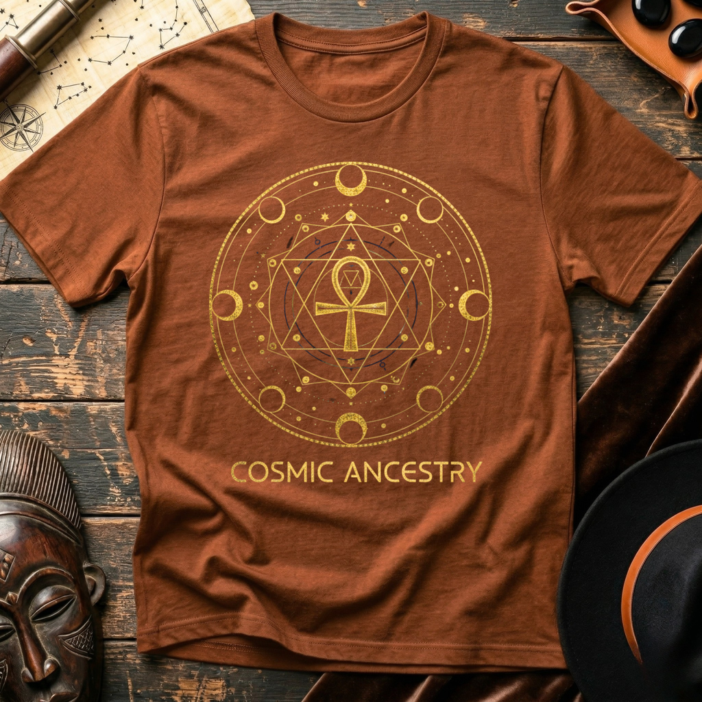 Cosmic Ancestry Shield T-Shirt