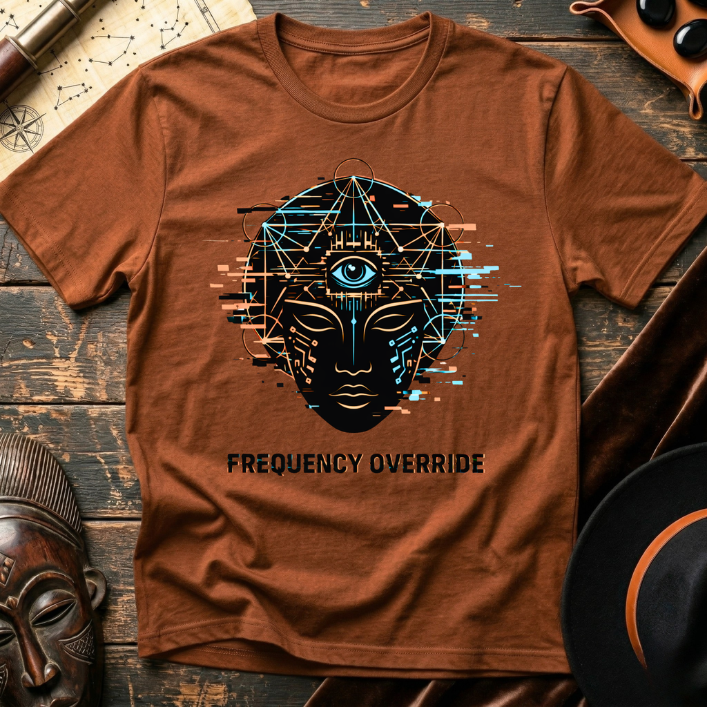 Frequency Override Mask T-Shirt