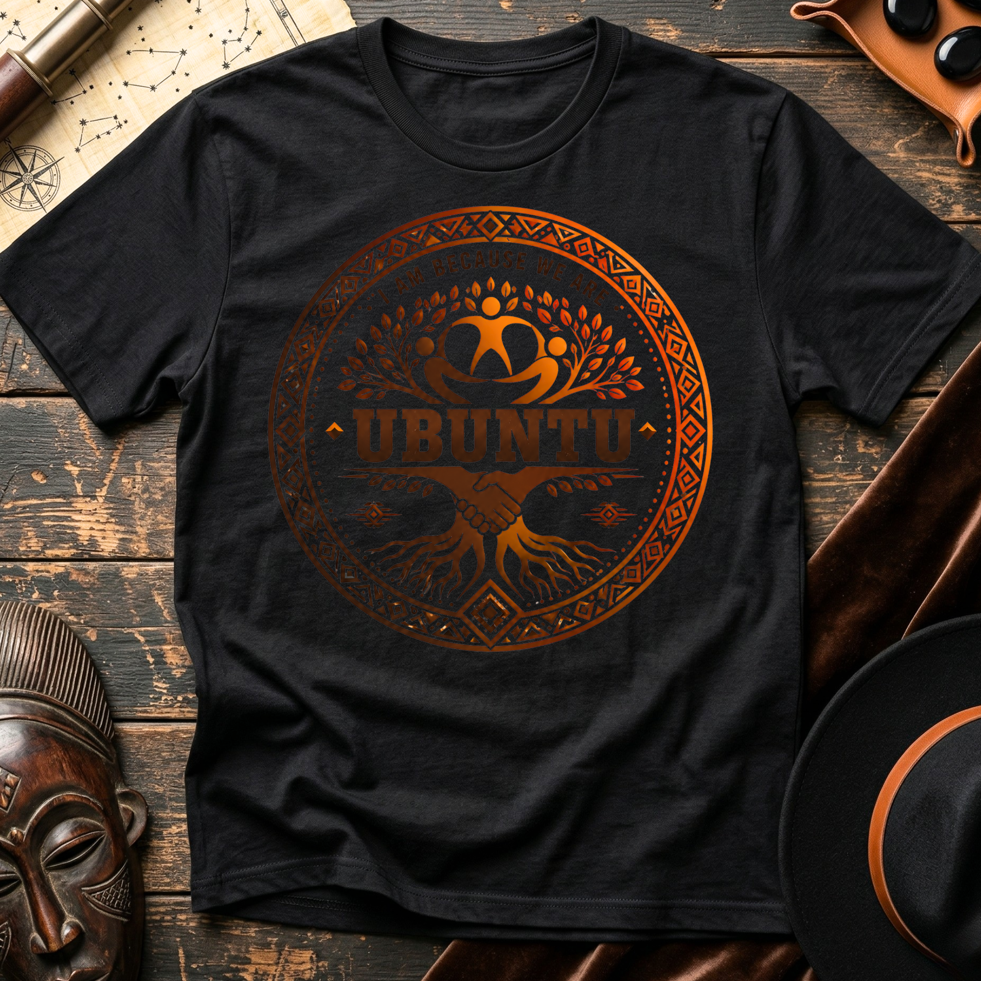 Ubuntu: I Am Because We Are T-Shirt