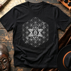 Silver Flower of Life T-Shirt