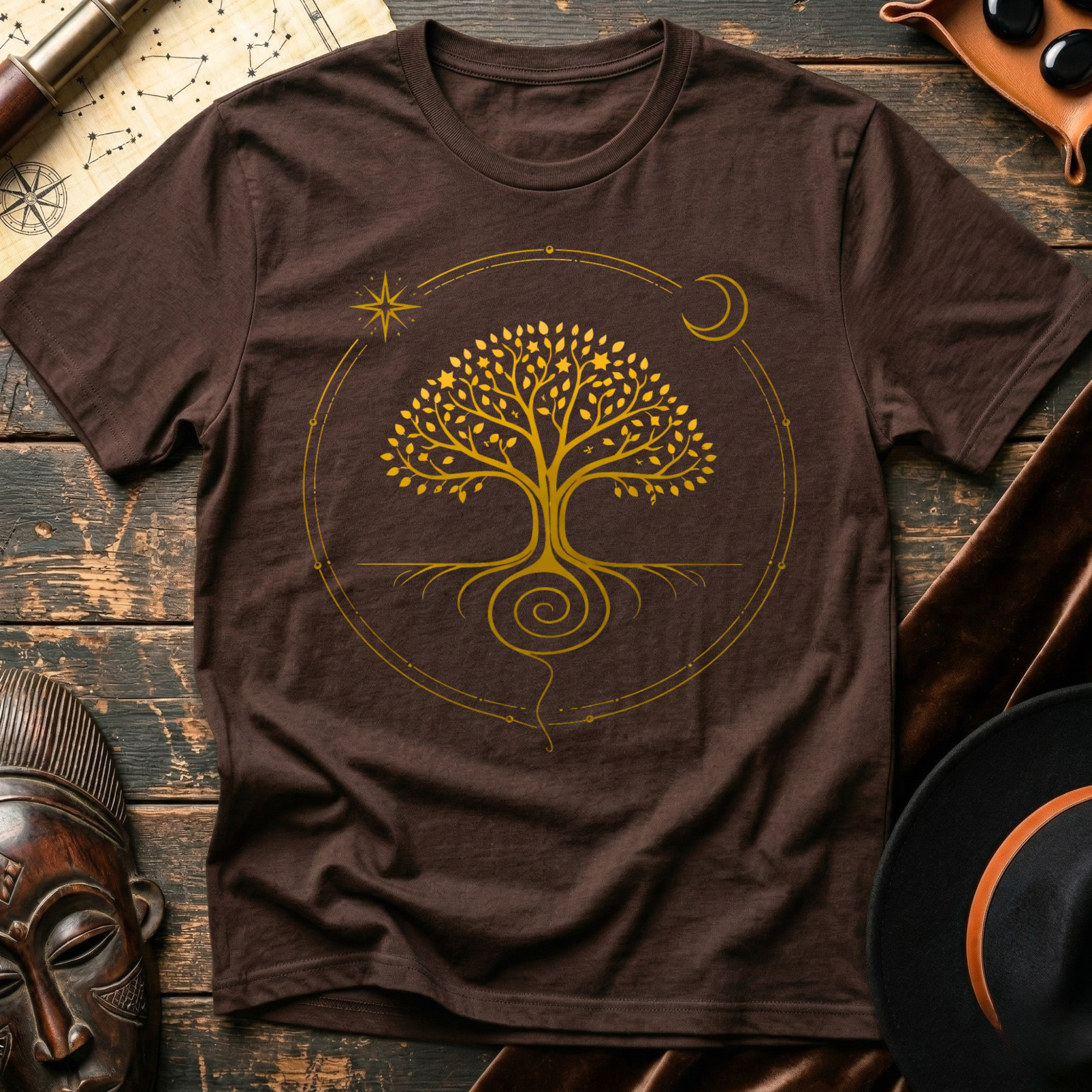 Cosmos Within Tree T-Shirt