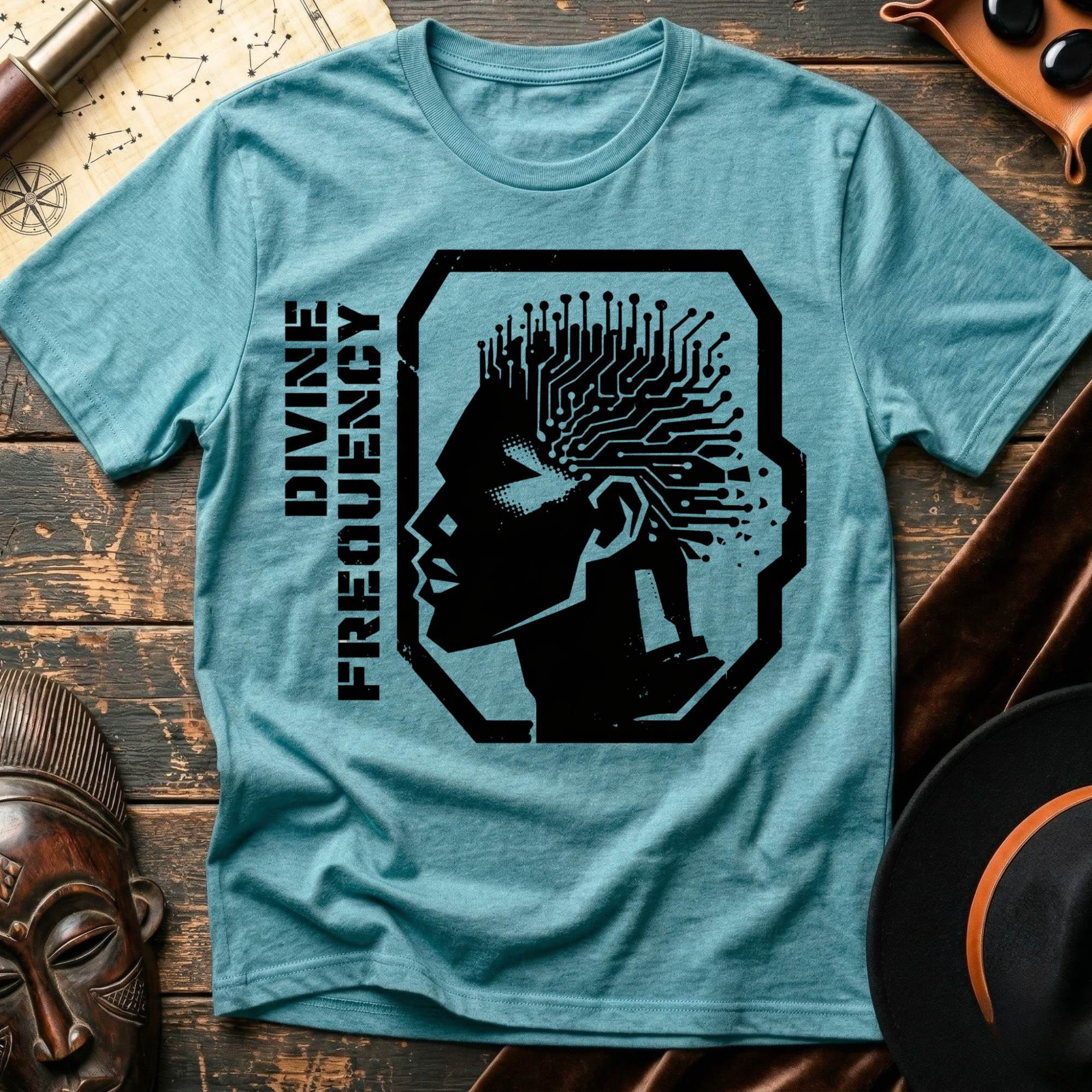 Divine Freq Silhouette T-Shirt