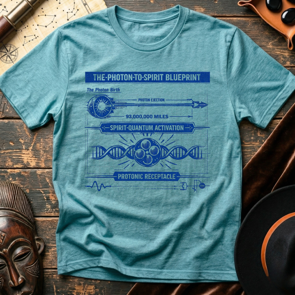 Photon to Spirit Blueprint T-Shirt