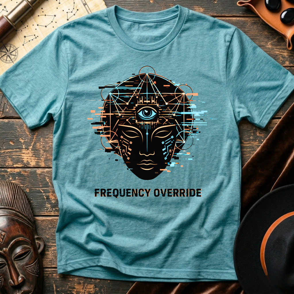 Frequency Override Mask T-Shirt