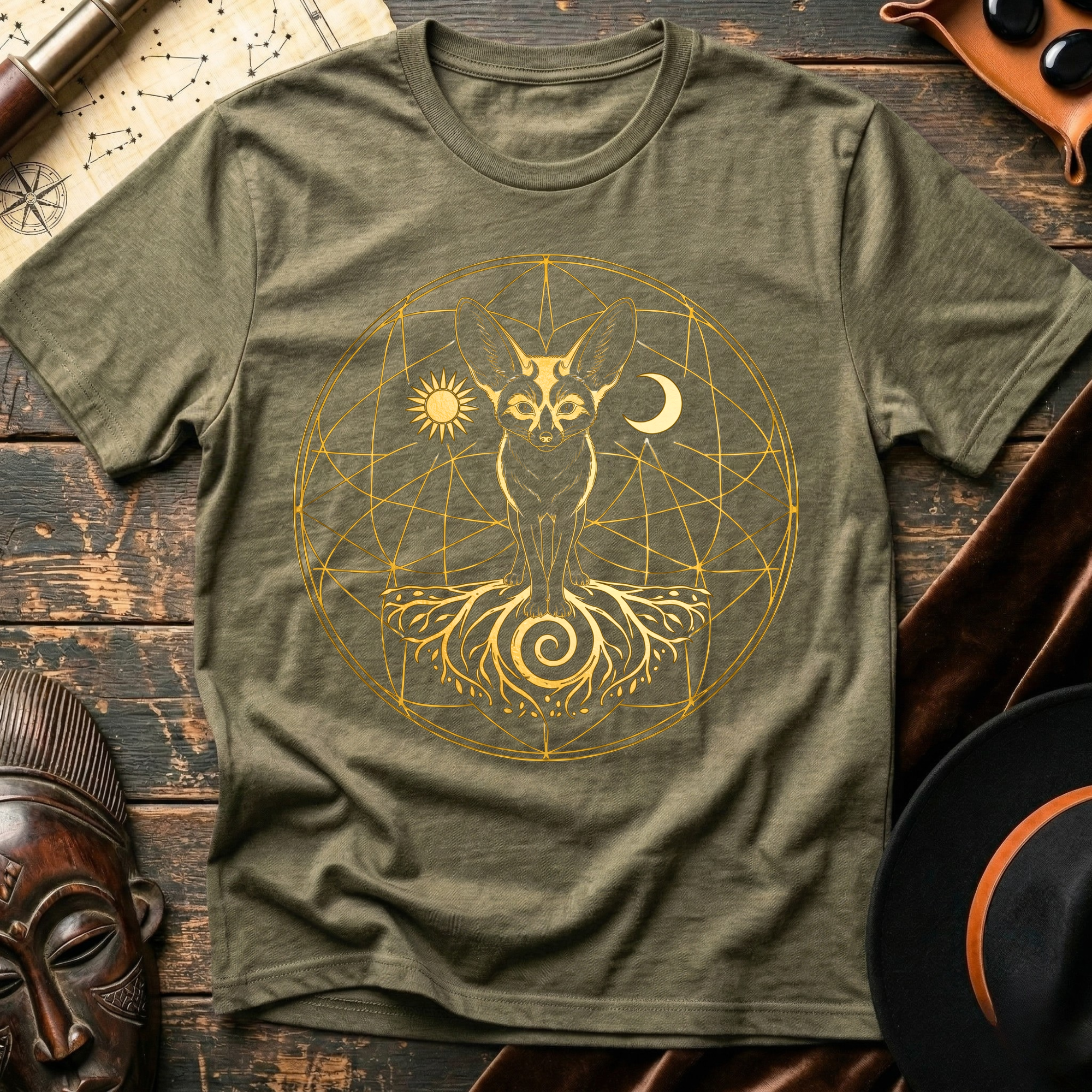 Sun, Moon, Pale Fox T-Shirt
