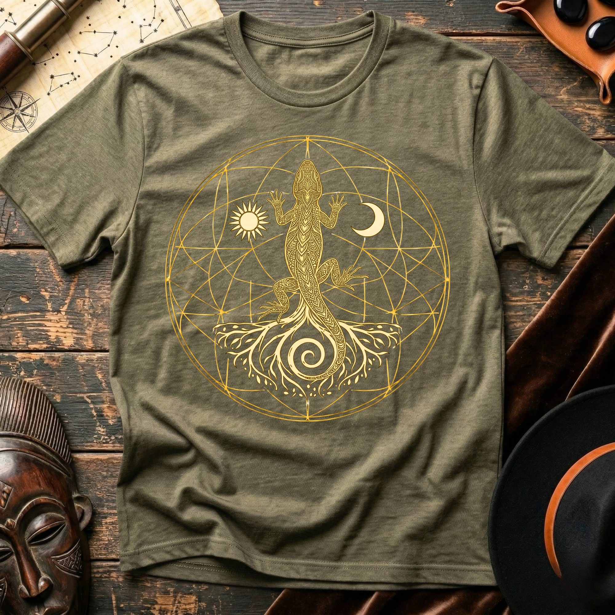 Sun, Moon, Lizard T-Shirt