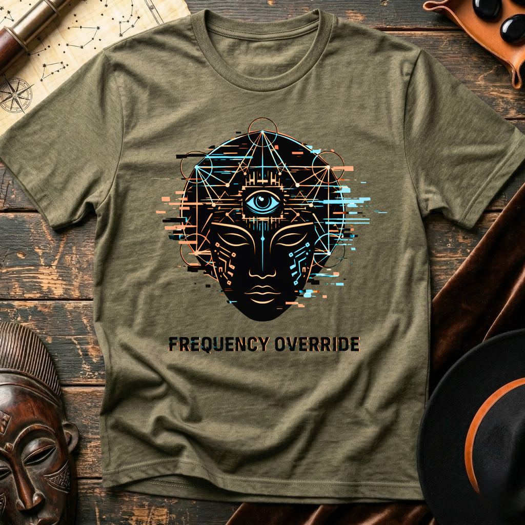 Frequency Override Mask T-Shirt