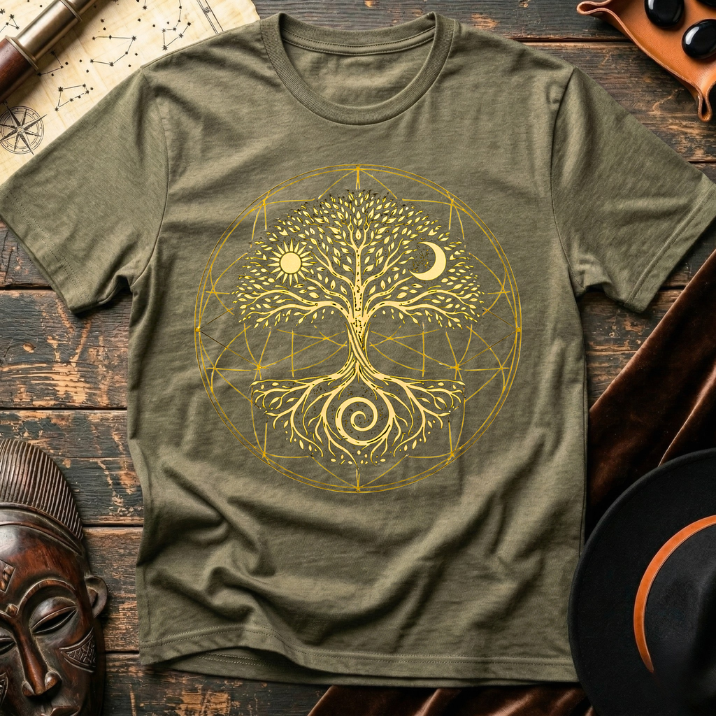 Root, Sun, Moon Tree T-Shirt
