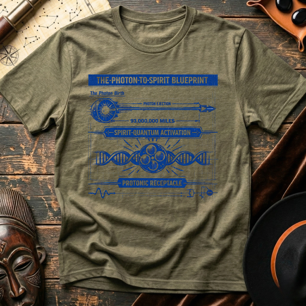 Photon to Spirit Blueprint T-Shirt