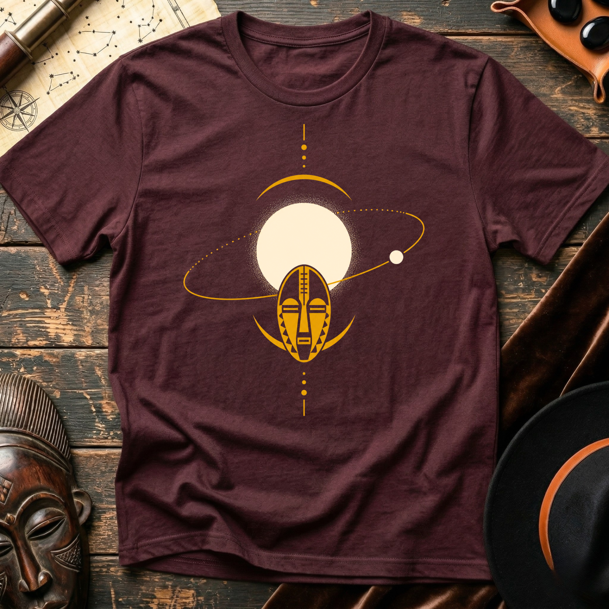 Cosmic Dogon Mask T-Shirt