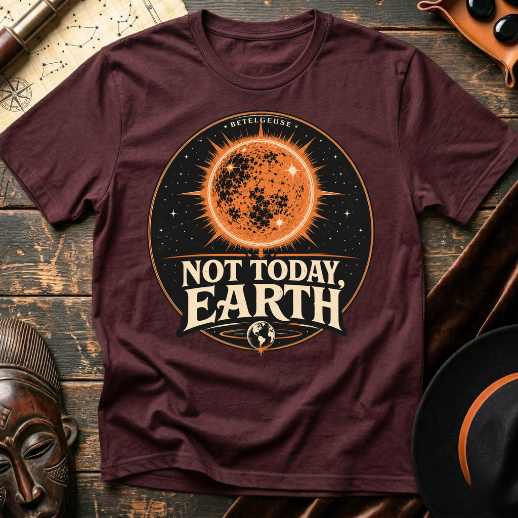 Not Today Earth T-Shirt