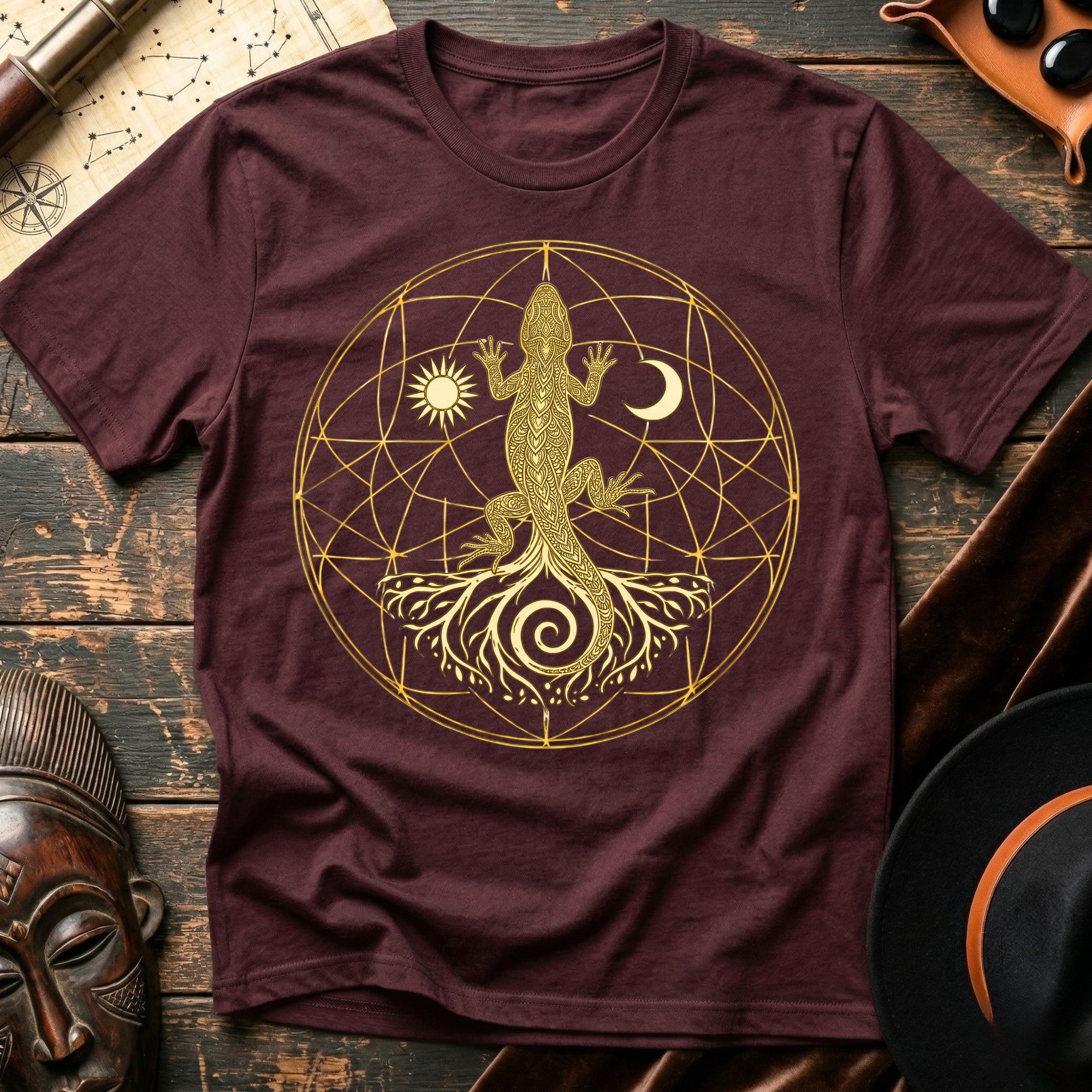 Sun, Moon, Lizard T-Shirt