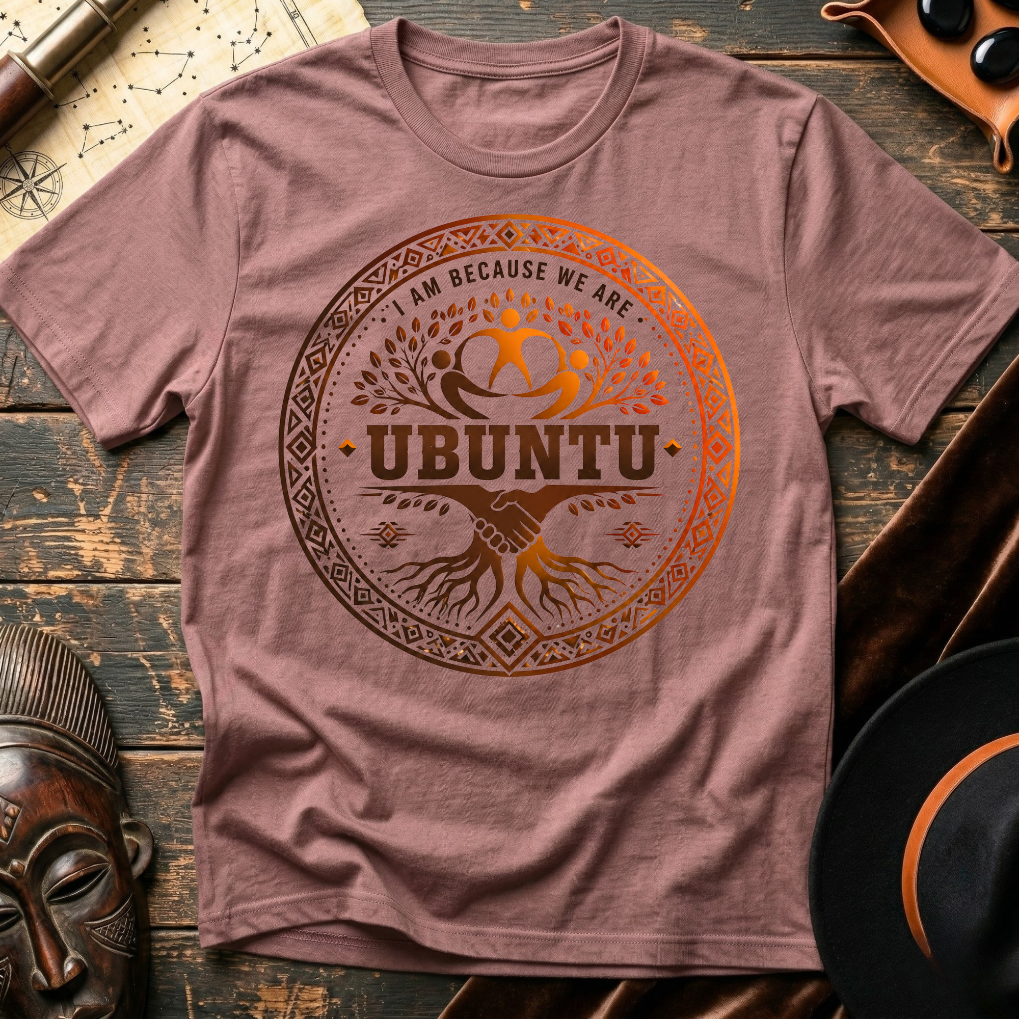 Ubuntu: I Am Because We Are T-Shirt