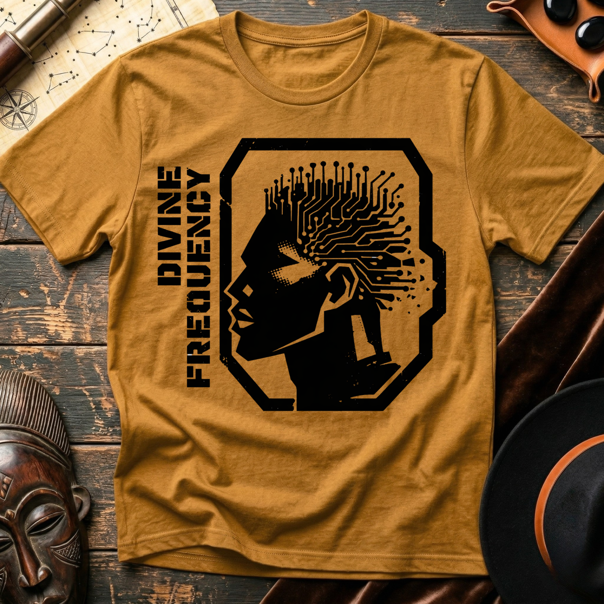 Divine Freq Silhouette T-Shirt