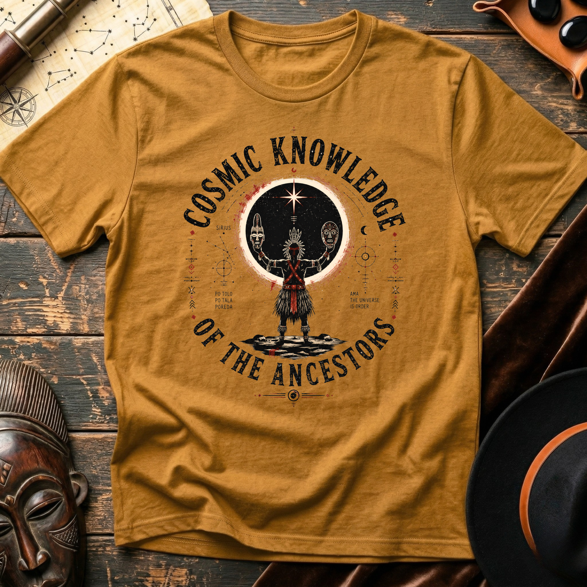 Cosmic Knowledge of the Ancestors T-Shirt