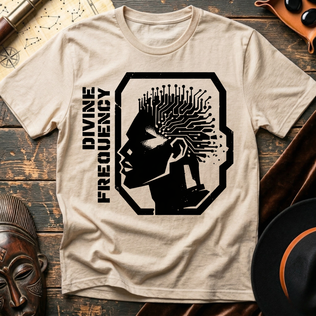 Divine Freq Silhouette T-Shirt