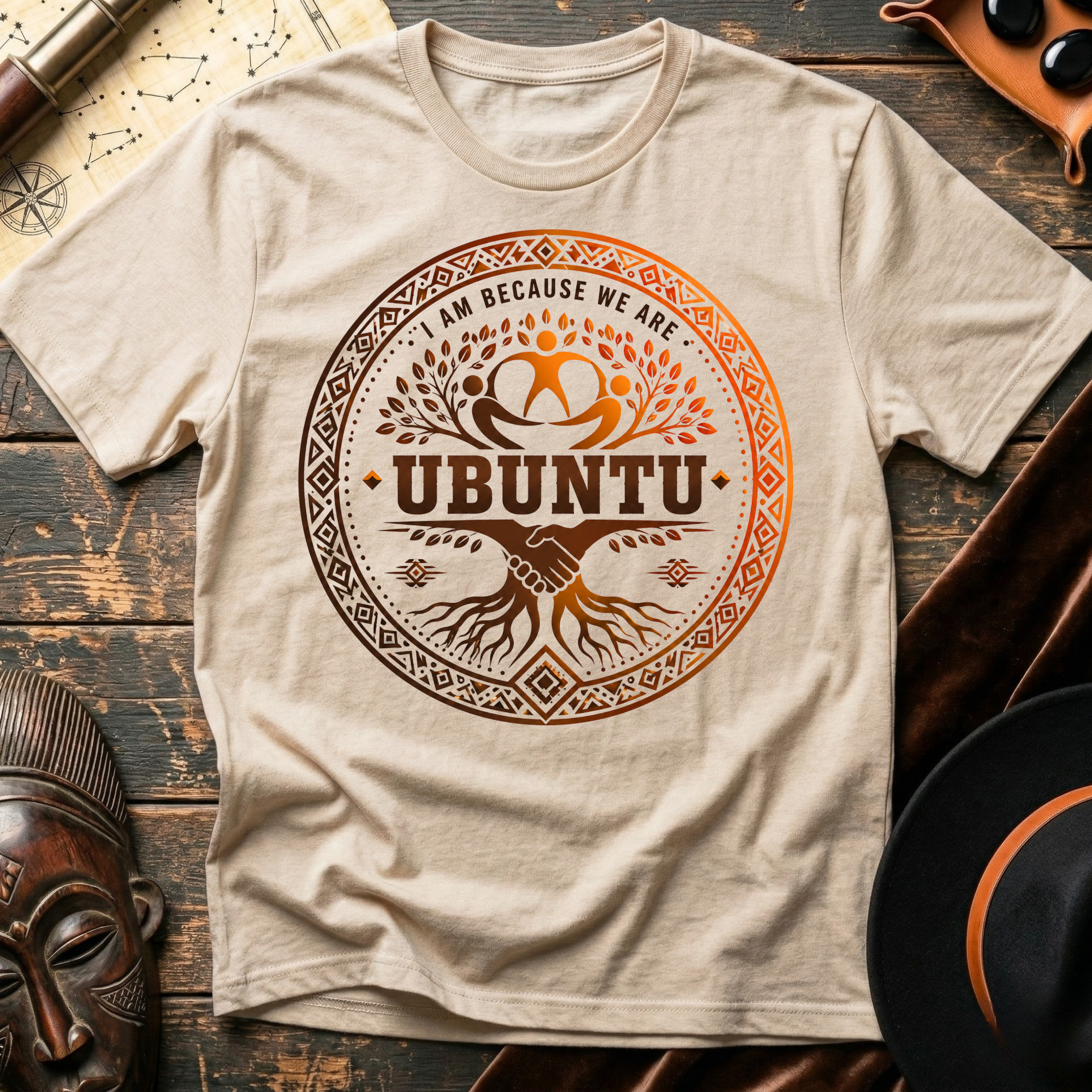 Ubuntu: I Am Because We Are T-Shirt
