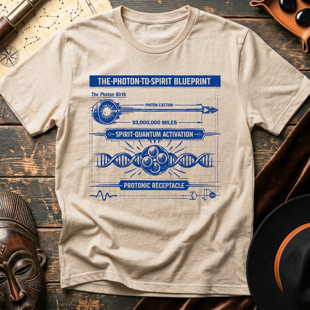 Photon to Spirit Blueprint T-Shirt