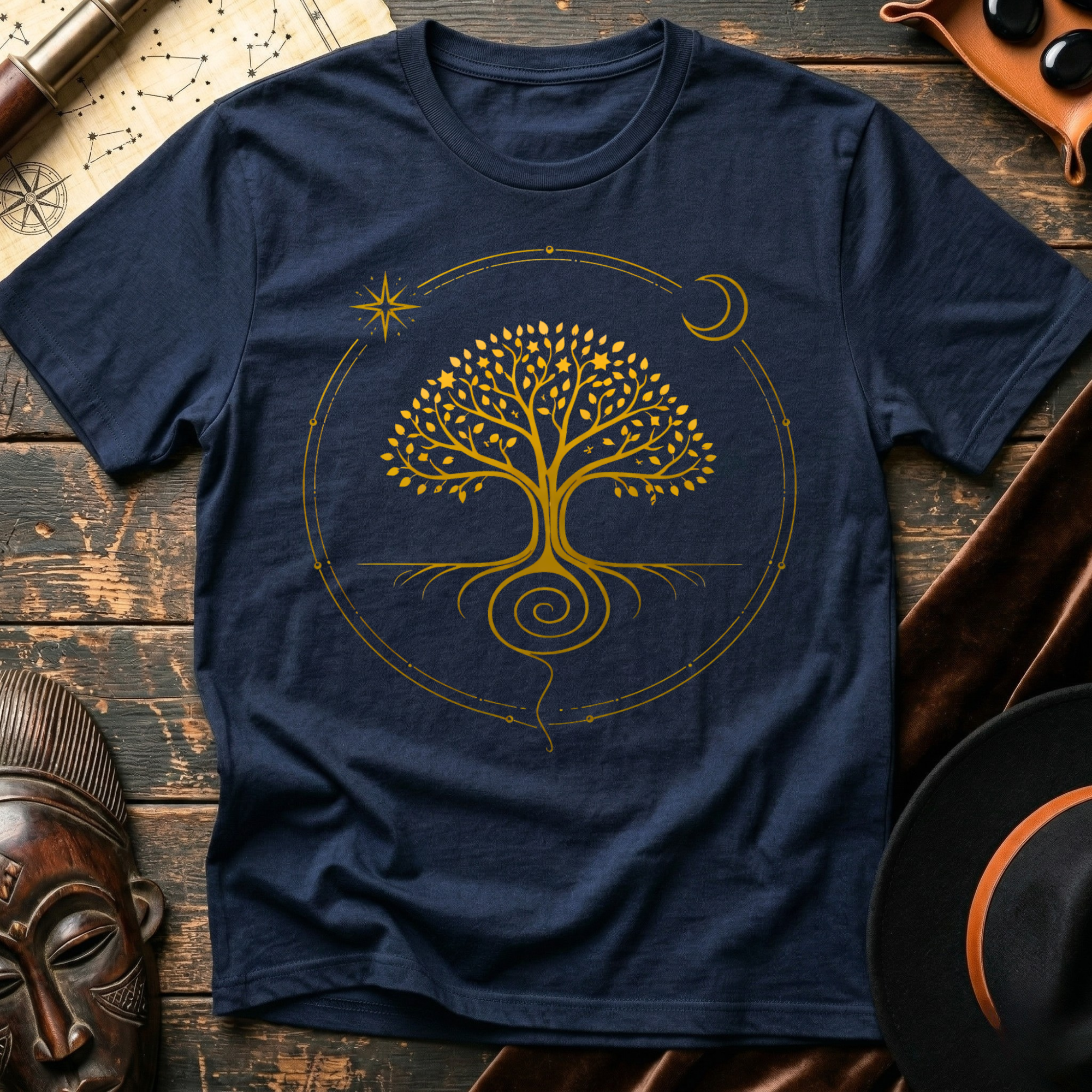 Cosmos Within Tree T-Shirt