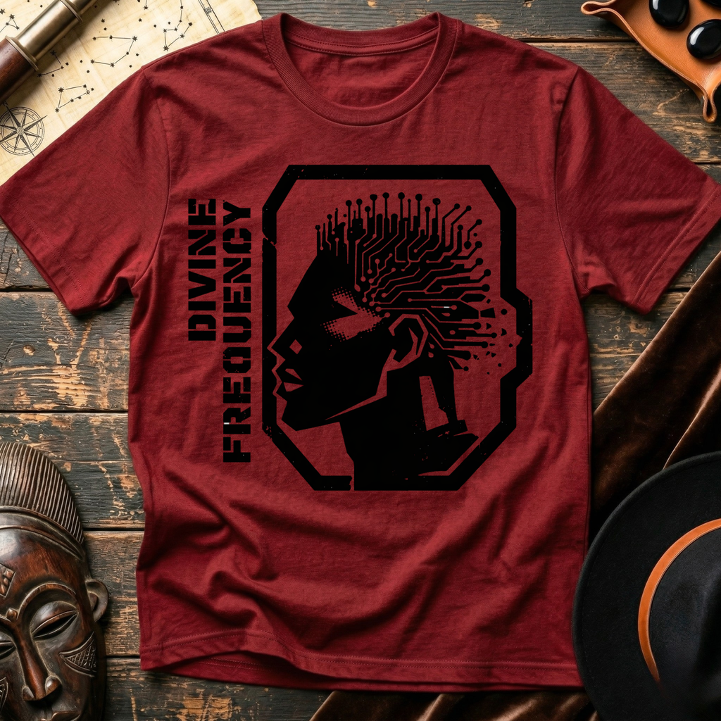 Divine Freq Silhouette T-Shirt