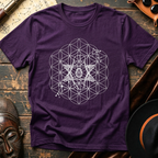 Silver Flower of Life T-Shirt