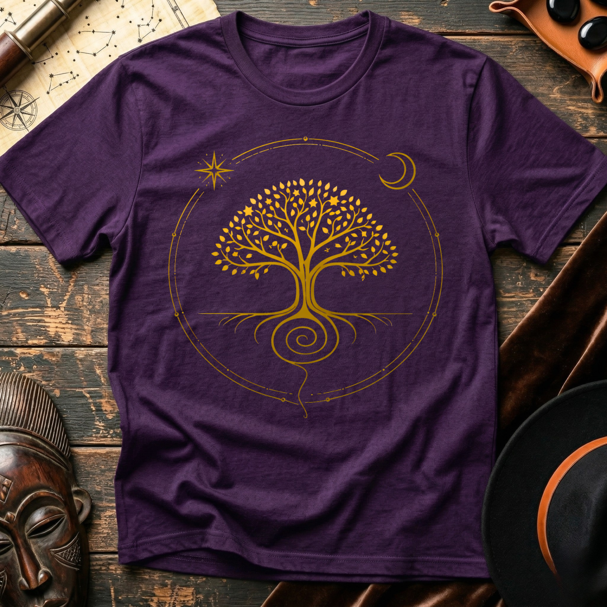 Cosmos Within Tree T-Shirt