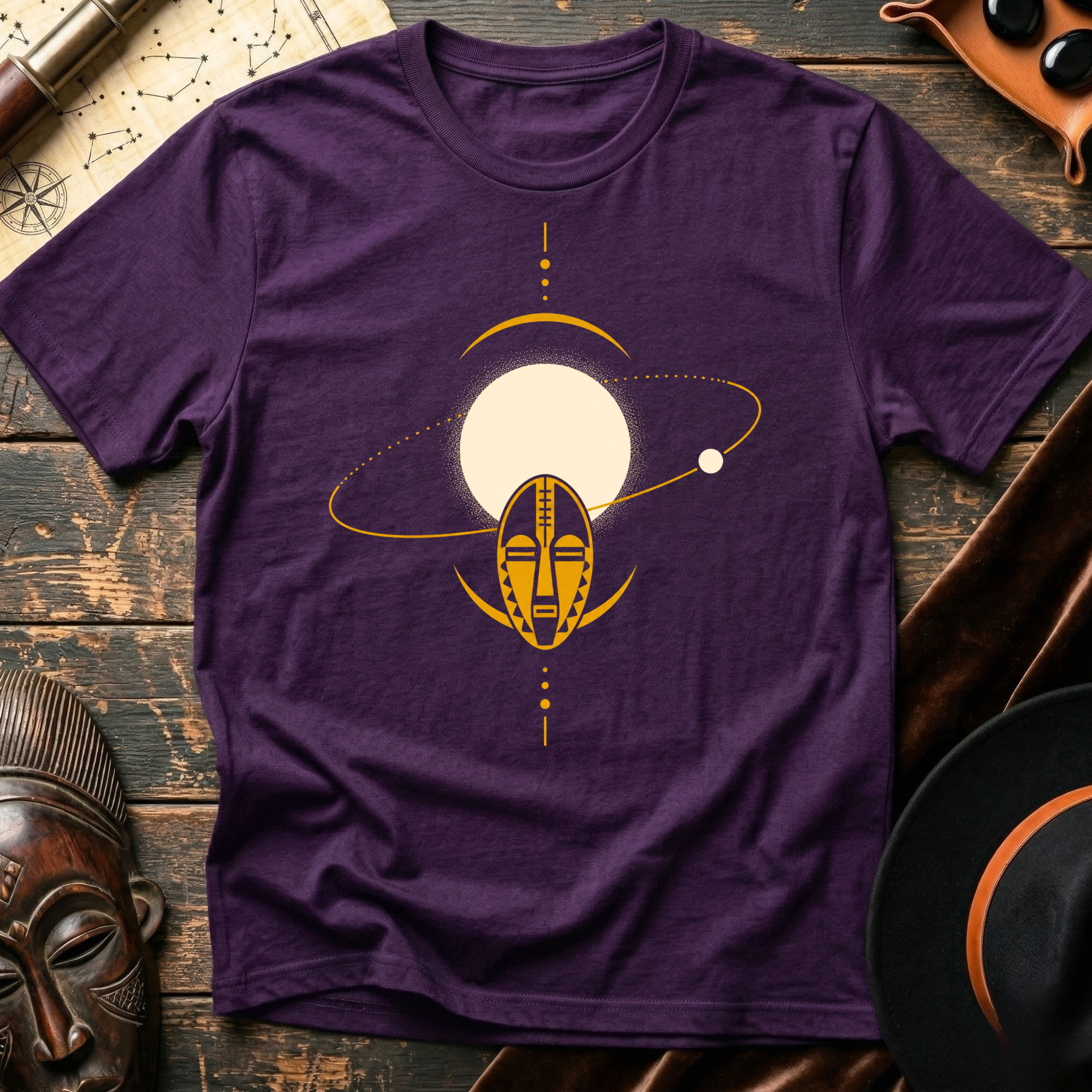 Cosmic Dogon Mask T-Shirt